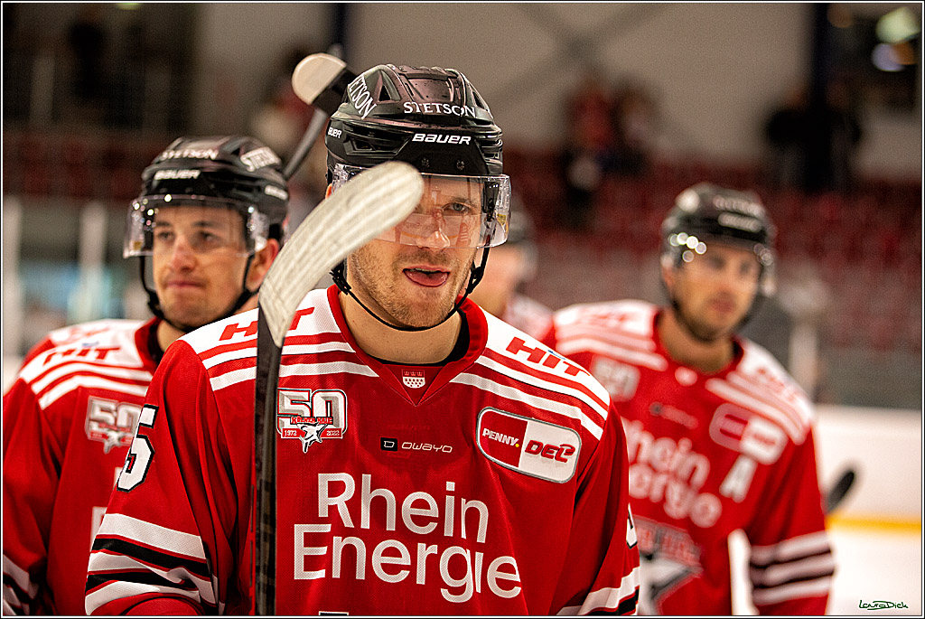 PENNY DEL;  Testspiel 2 Koelner Haie- SC Bern; Koeln, 20.08.2022